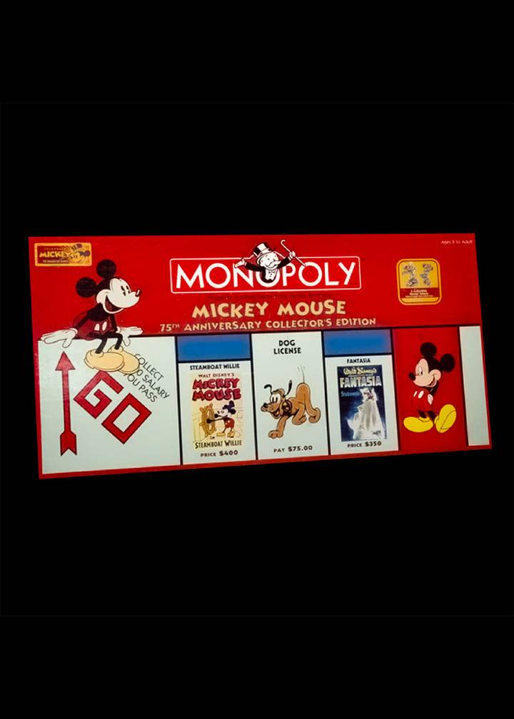 Board Game Box Of Mickey Mouse Monopoly, 2004